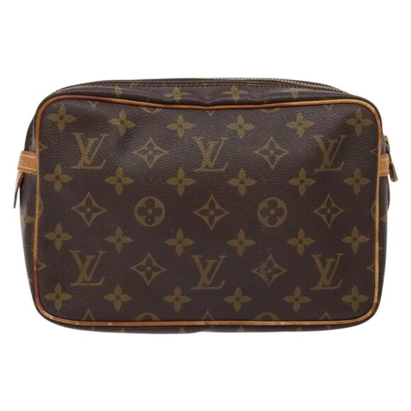 LOUIS VUITTON Monogram Compiegne 23 Clutch Bag - Picture 3 of 16